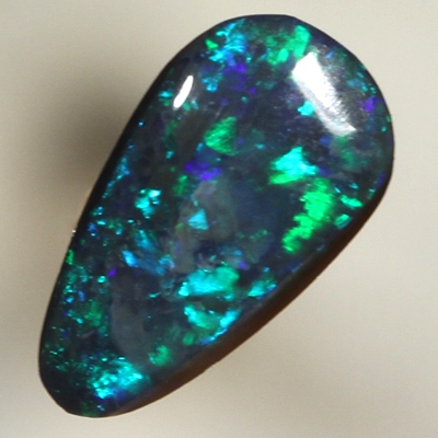 SOLID BLACK OPAL Bright, strong fire always